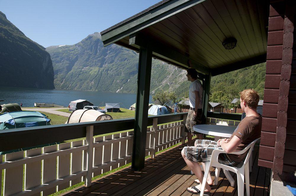 Grande Hytteutleige Og Camping Hotel Geiranger Exterior foto