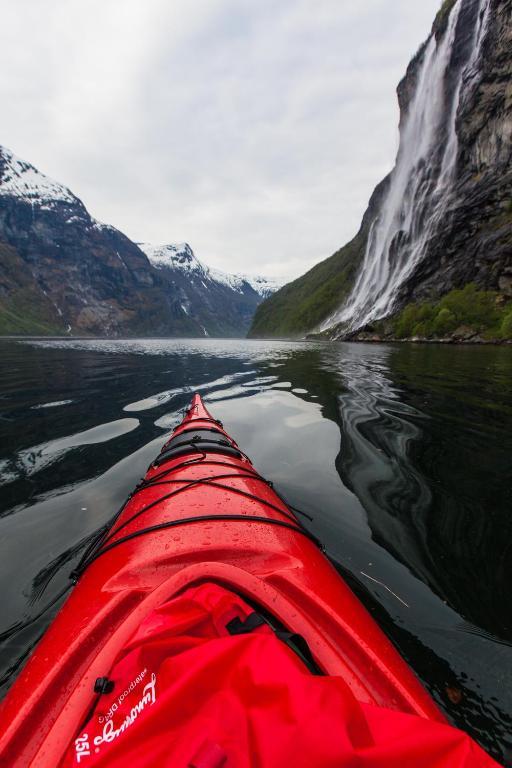 Grande Hytteutleige Og Camping Hotel Geiranger Exterior foto