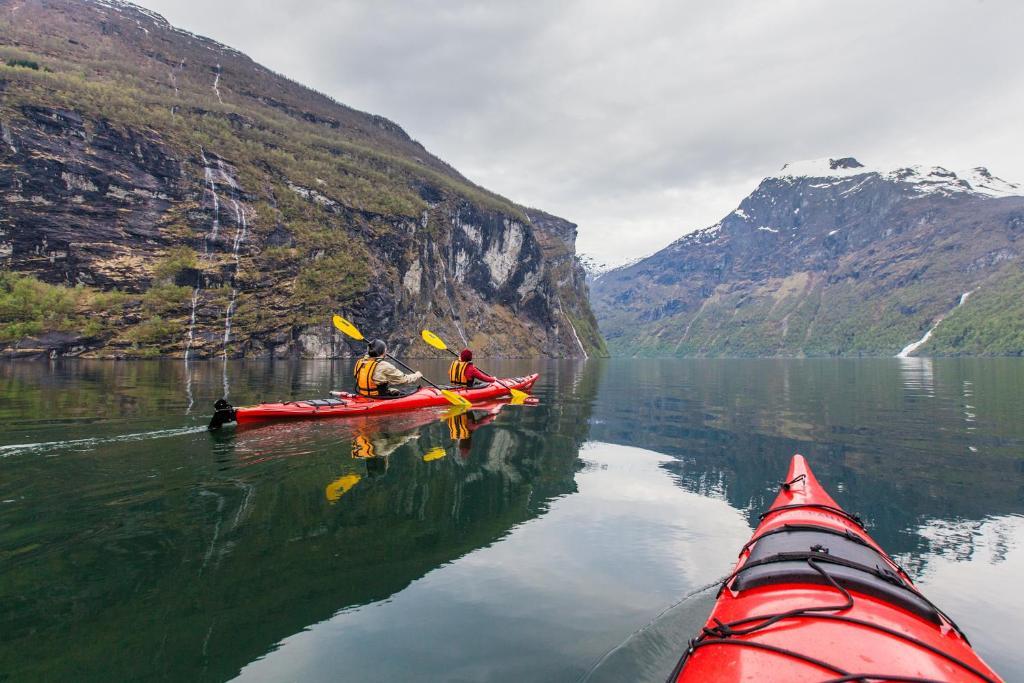 Grande Hytteutleige Og Camping Hotel Geiranger Exterior foto