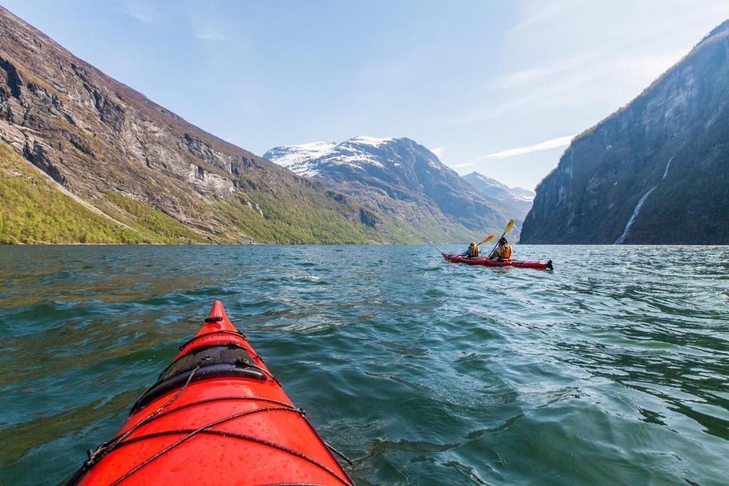 Grande Hytteutleige Og Camping Hotel Geiranger Exterior foto