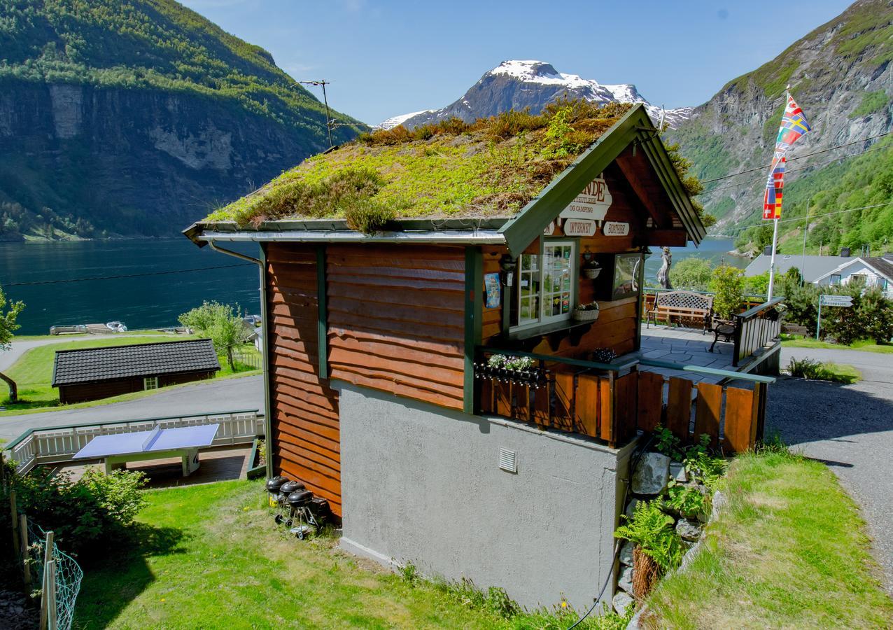 Grande Hytteutleige Og Camping Hotel Geiranger Exterior foto